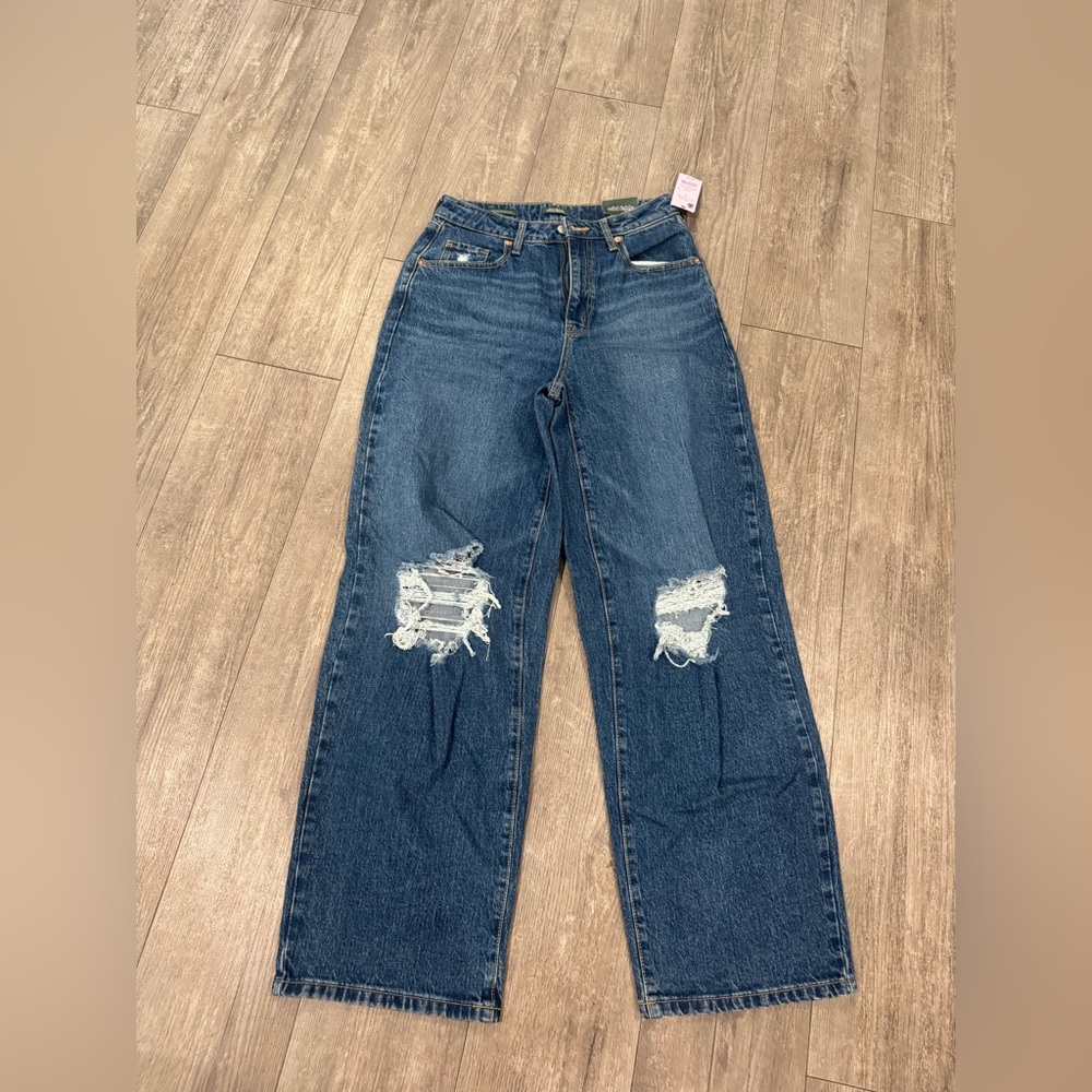 Wild Fable High-Waist Distressed Wide-Leg Jeans - Picture 2 of 15